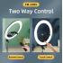 Jmary FM-19RS 19 Inch LED 60W Selfie Ring Light LCD Display Touch Screen Dimmable Light Makeup Ring Light without Tripod Stand